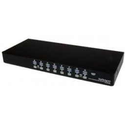 StarTech.com Conmutador Switch KVM 1U OSD y Cables 16 puertos USB A Vídeo VGA HD15, VGA, 1920 x 1440