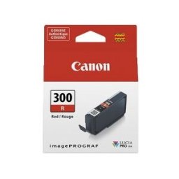 Canon PFI-300 Original Rojo Para imagePROGRAF PRO-300