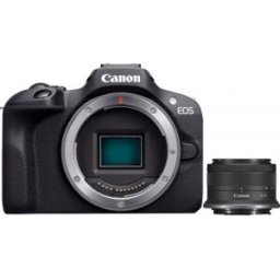 Canon EOS R100 + RF-S 18-45mm F4.5-6.3 IS STM Kit MILC - Negro