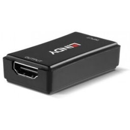 Lindy 38211 extensor audio/video Negro