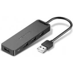 Hub USB 3.0 con Tarjeta de Sonido Vention CHIBB - 3xUSB - 1xMicroUSB PD