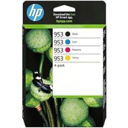 HP Paquete de 4 cartuchos de tinta Original 953 negro/cian/m