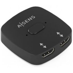 Aisens HDMI Conmutador Switch 4K@60Hz 2x1, Negro