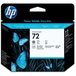 HP 72 - Cabezal de impresión - 1 x gris, Photo Negro C9380A