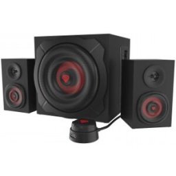 Genesis Helium 610BT conjunto de altavoces 60 W PC/ordenador portátil Negro, Rojo 2.1 canales De 2 v