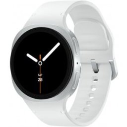 Samsung Galaxy Watch8 LTE 40MM Aluminio Plata con correa color Blanco - 4G