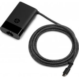 HP Accesorios - Adaptador USB-C 65W - USB-C - Negro