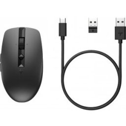 HP Ratón multidispositivo recargable 715 Negro