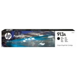 HP 913A black original PageWide cartridge, Negro, Estándar, , PageWide