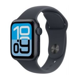 Apple Watch SE 3 (GPS) - Caja de aluminio en color medianoche de 40 mm - Correa deportiva color medi