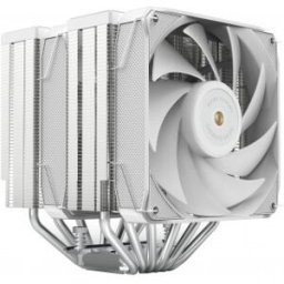 Mars Gaming MCPU-XU6W - Procesador Refrigerador de aire - 350W TDP - Doble Torre - Blanco
