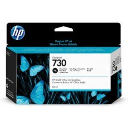 HP 730 130-ml Photo Black DesignJet, Foto negro, , DesignJet T1700 Printer series, P2V67A, Inyecci