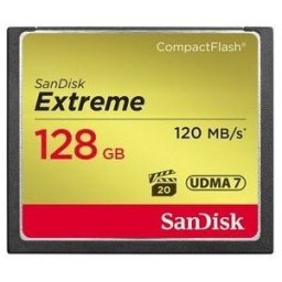 SanDisk Extreme - Tarjeta de memoria flash - 128 GB - 567x - CompactFlash