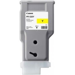 Canon PFI-320Y Original Amarillo Para TM-200, TM-200 MFP L24ei, TM-205, TM-205 MFP L24ei, TM-300, TM