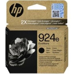 HP Cartucho de Tinta Original EvoMore 924e negra