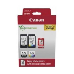Canon 5438C004 Original Negro, Cian, Magenta, Amarillo Para PIXMA TS3550i, PIXMA TS3551i, PIXMA TR47
