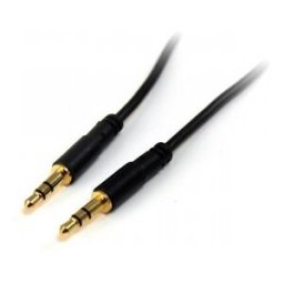 StarTech.com 3m Stereo Audio 3.5mm, 3.5mm, 3.5mm, Macho/Macho, Oro, Negro