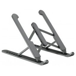 Aisens Soporte De Sobremesa Ajustable Para Portatil / Tablet - Gris Oscuro