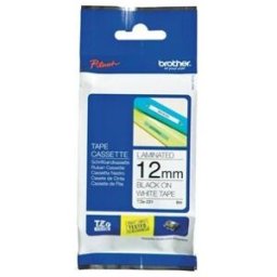 Brother TZEN231 cinta para impresora de etiquetas Negro sobre blanco TZ