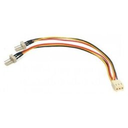 StarTech.com Cable 15cm Splitter Divisor de Alimentación Corriente para Fan Ventilador de CPU - TX3,