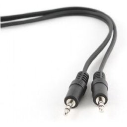 Gembird CCA-404-5M 5m 3.5mm 3.5mm Negro cable de audio