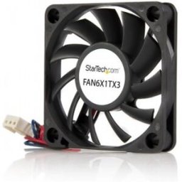 StarTech.com Ventilador Fan para Chasis Caja de Ordenador PC Torre - 60x10mm - Conector TX3, Carcasa