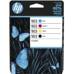 HP Paquete de 4 cartuchos de tinta Original 903 negro/cian/m