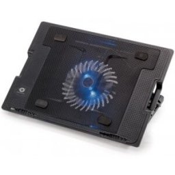 Conceptron SOPORTE REFRIGERANTE IC CNBCOOLSTAND1F - 1 VENTILADOR 14CM - PARA PORTATILES HASTA 17'/43.