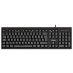 Nilox NXKME0011 teclado Ratón incluido Oficina USB Español Negro