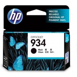 HP Cartucho de tinta original 934 negro, Negro, , Officejet 6812 e-AiO, Officejet 6815 e-AiO, Offi