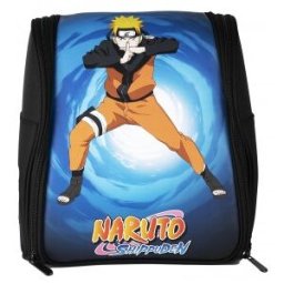 Mochila para Nintendo Switch Konix Naruto - Negro, Azul, Naranja