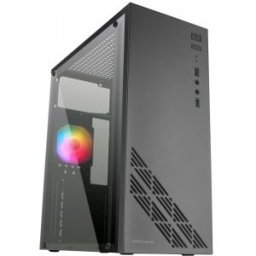 Mars Gaming MC100 Caja PC ATX Ventilador 90mm FRGB Convect-Cool - Negro