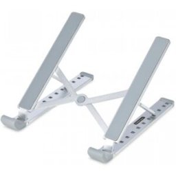 StarTech.com Soporte Elevador Plegable para Ordenador Portátil - Riser Ajustable Portátil Ergonómico