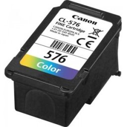 Canon CL-576 Original Cian, Magenta, Amarillo Para PIXMA TS3550i, PIXMA TS3551i, PIXMA TR4750i, PIXM