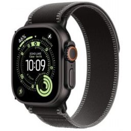 Apple Watch Ultra 3 (GPS + Cellular) - Caja de titanio negro de 49 mm - Correa Loop Trail negro/carb