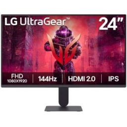 Monitor Gaming LG UltraGear 24G411A-B 23.7"/ Full HD/ 1ms/ 144Hz/ IPS/ Negro