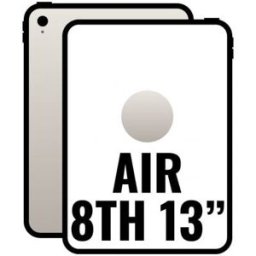 Apple iPad Air 13" 8th Wi-Fi Cell/ 5G/ M4/ 128GB/ Blanco Estrella