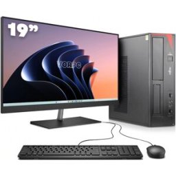 Fujitsu E410 SFF / Celeron-G1840 / 8GB DDR3 256GB SSD Windows 10 PACK 19