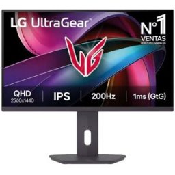 Monitor Gaming LG UltraGear 27G610A-B 27"/ QHD/ 1ms/ 200Hz/ IPS/ Regulable en altura/ Negro