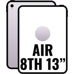 Apple iPad Air 13" 8th Wi-Fi Cell/ 5G/ M4/ 256GB/ Púrpura
