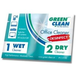 Toallitas de limpieza Green Clean para oficina C2100-10