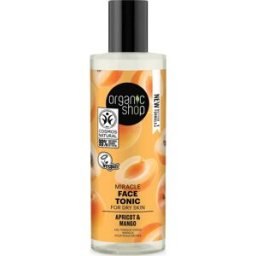 Organic Shop Tónico Facial Milagroso para Piel Seca Albaricoque Orgánico 150 ml