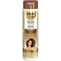 Salon Line SOS Cachos Champú Aceite de Coco 300 ml