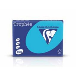 Papel para impresora Clairefontaine Trophée A4 500 hojas 80 g/m² Verde Billar FSC