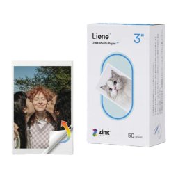 Papel Fotográfico Liene Pearl 2x3" 50 Hojas Impresión Zink