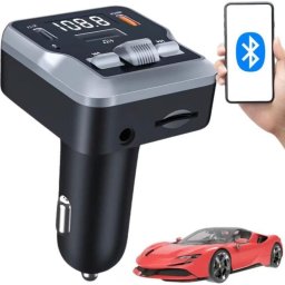Adaptador Auto Bluetooth FM Transmitter Extralink USB-A 2.0