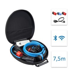 Cargador de baterías para vehículos NRGkick Set Optimal Type 2 22 kW 32 A 7,5 m