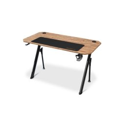 Mesa Gaming Drift 120cm Tablero de fibra con alfombrilla y soporte