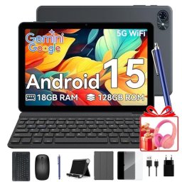 Tablet TABWEE T80 10,1" WiFi 18GB Gris 128GB batería ampliable