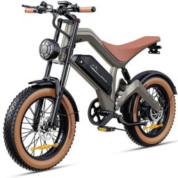 Bicicleta Eléctrica Kornorge M20 1500W Batería 48V Neumáticos 20